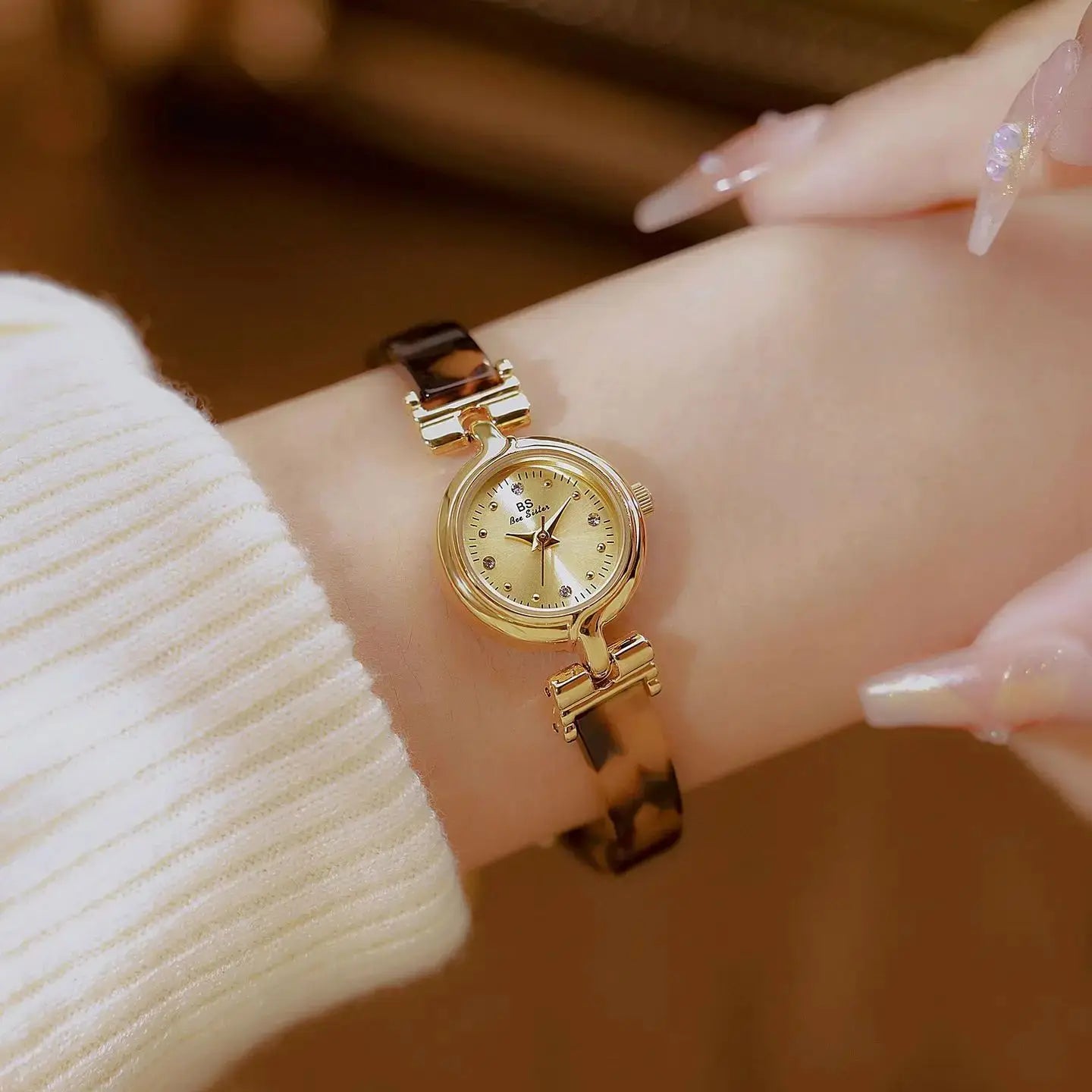 Golden Tortoise Charm